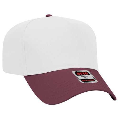 OTTO CAP 5 Panel Mid Profile Baseball Cap