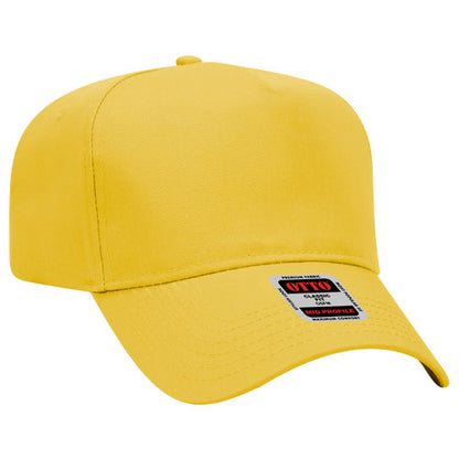 OTTO CAP 5 Panel Mid Profile Baseball Cap