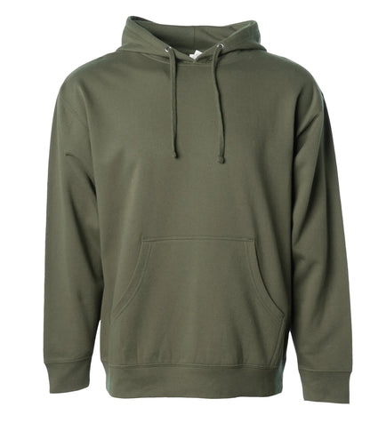 MIDWEIGHT HOODED PULLOVER SWEATSHIRT